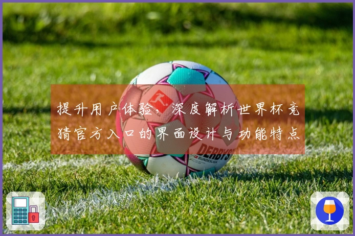 提升用户体验，深度解析世界杯竞猜官方入口的界面设计与功能特点
